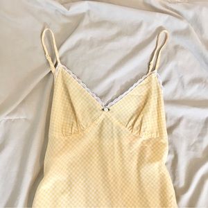 *SOLD* 🍋 Picnic Coquette Lace Mini Dress 🍋